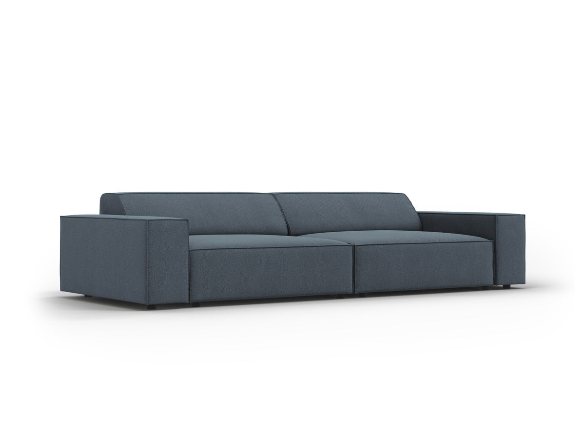 Jodie Modulares Sofa 4 Sitzer in Blue-Megan präsentiert im Onlineshop von KAQTU Design AG. 3er Sofa ist von Micadoni