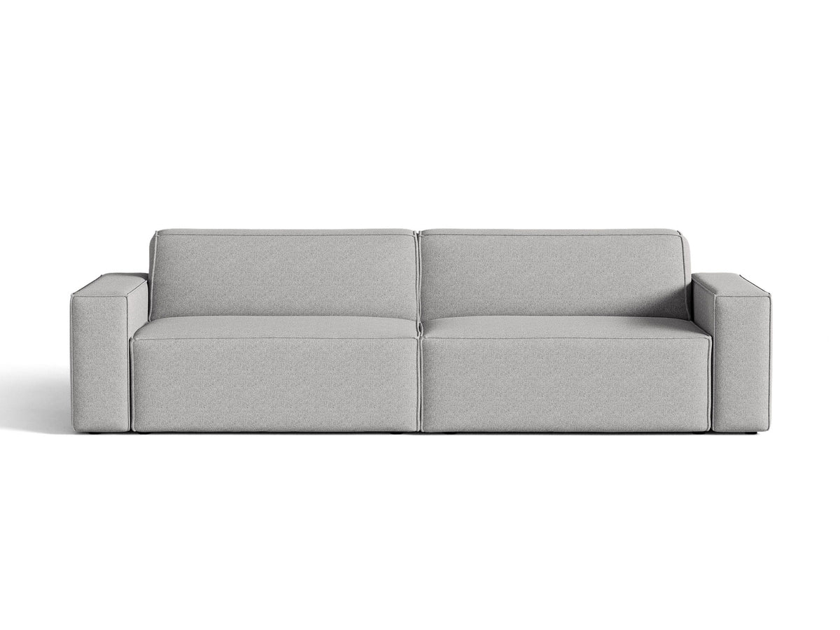 Jodie Modulares Sofa 4 Sitzer in Light Grey-Megan präsentiert im Onlineshop von KAQTU Design AG. 4er Sofa ist von Micadoni