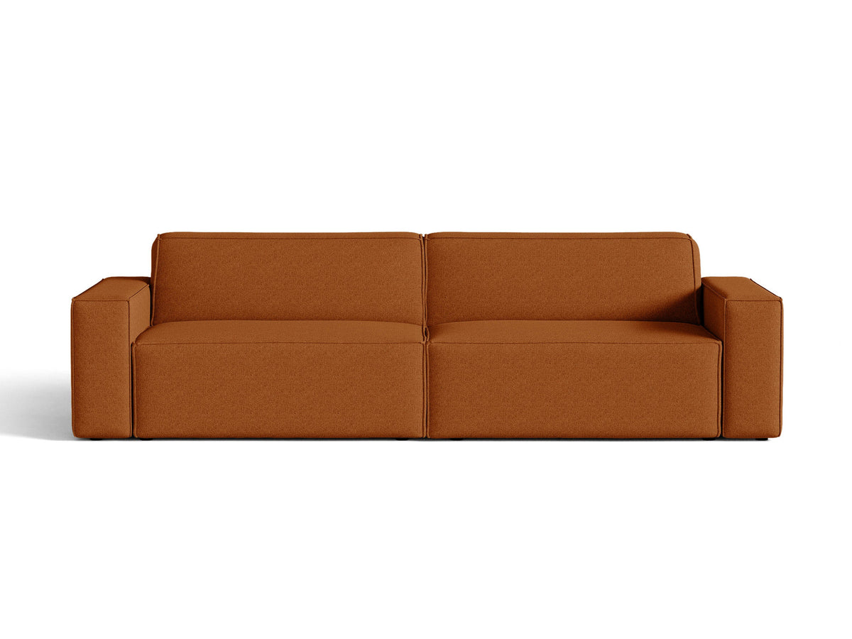 Jodie Modulares Sofa 4 Sitzer in Terracotta-Megan präsentiert im Onlineshop von KAQTU Design AG. 4er Sofa ist von Micadoni