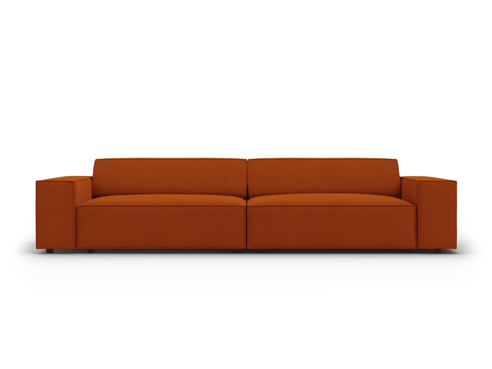 Jodie Modulares Sofa 4 Sitzer in Terracotta-Megan präsentiert im Onlineshop von KAQTU Design AG. 3er Sofa ist von Micadoni