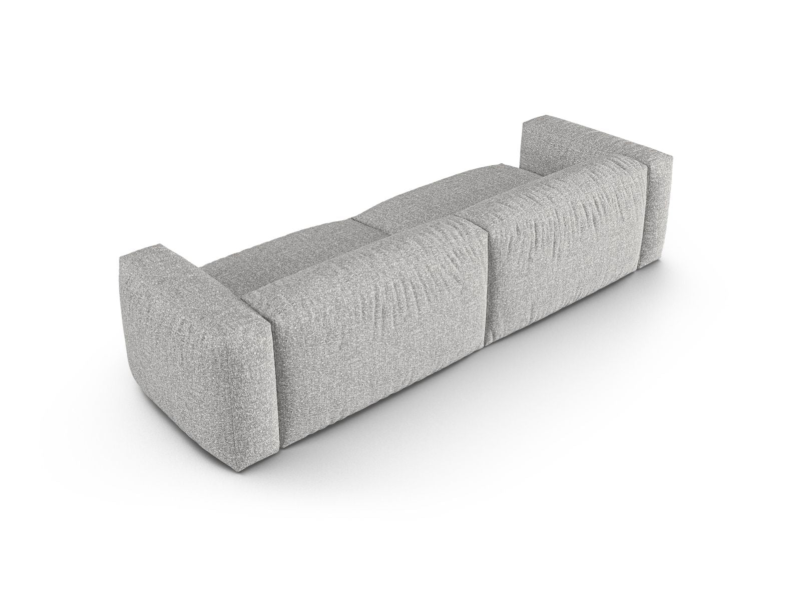 Elegantes 4-Sitzer Sofa XL Martina in Silver-Monet, ideal für großzügige Wohnräume und gemütliche Zusammenkünfte.