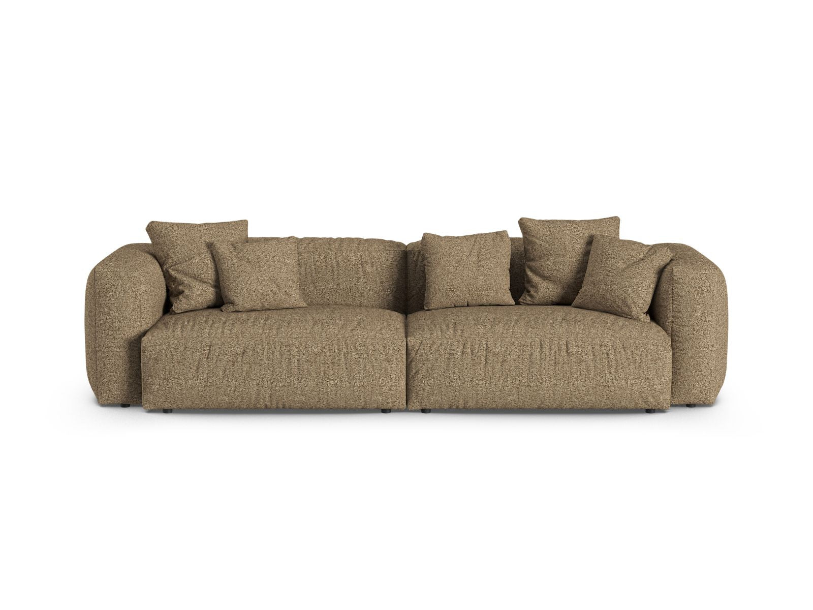 4-Sitzer Modular Sofa XL Martina in Cappuccino-Monet präsentiert im Onlineshop von KAQTU Design AG. 4er Sofa ist von Micadoni