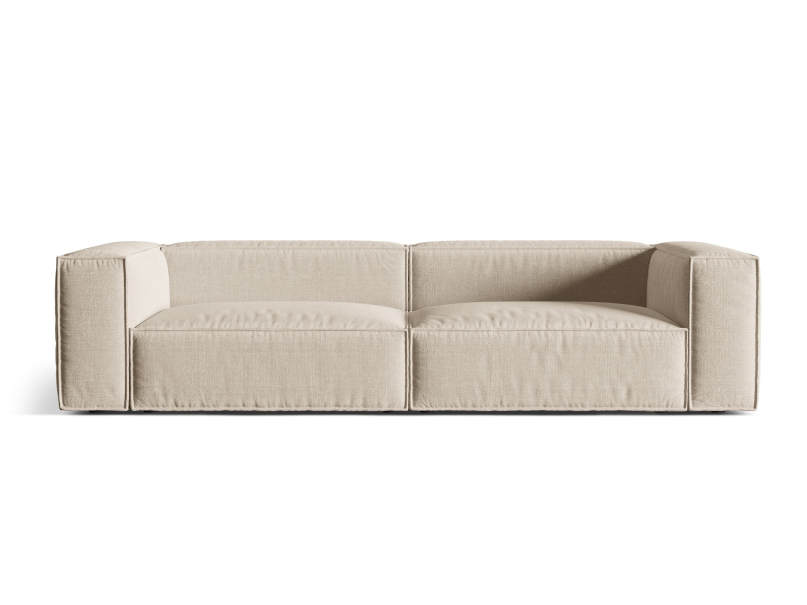 5-Sitzer Sofa Nuria in Beige-Liberty präsentiert im Onlineshop von KAQTU Design AG. 5er Sofa ist von Micadoni