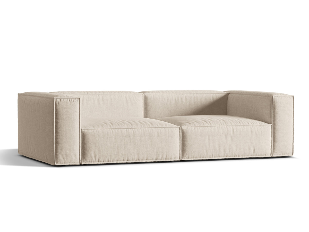 5-Sitzer Sofa Nuria in Beige-Liberty präsentiert im Onlineshop von KAQTU Design AG. 5er Sofa ist von Micadoni
