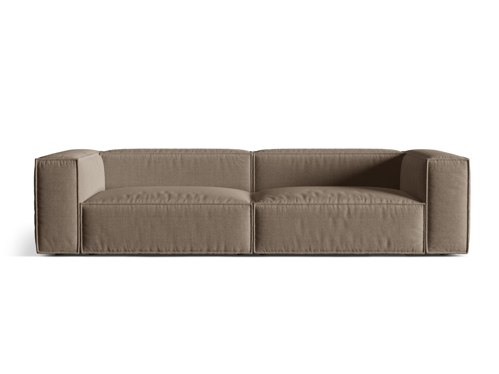 5-Sitzer Sofa Nuria in Cappuccino-Liberty präsentiert im Onlineshop von KAQTU Design AG. 5er Sofa ist von Micadoni