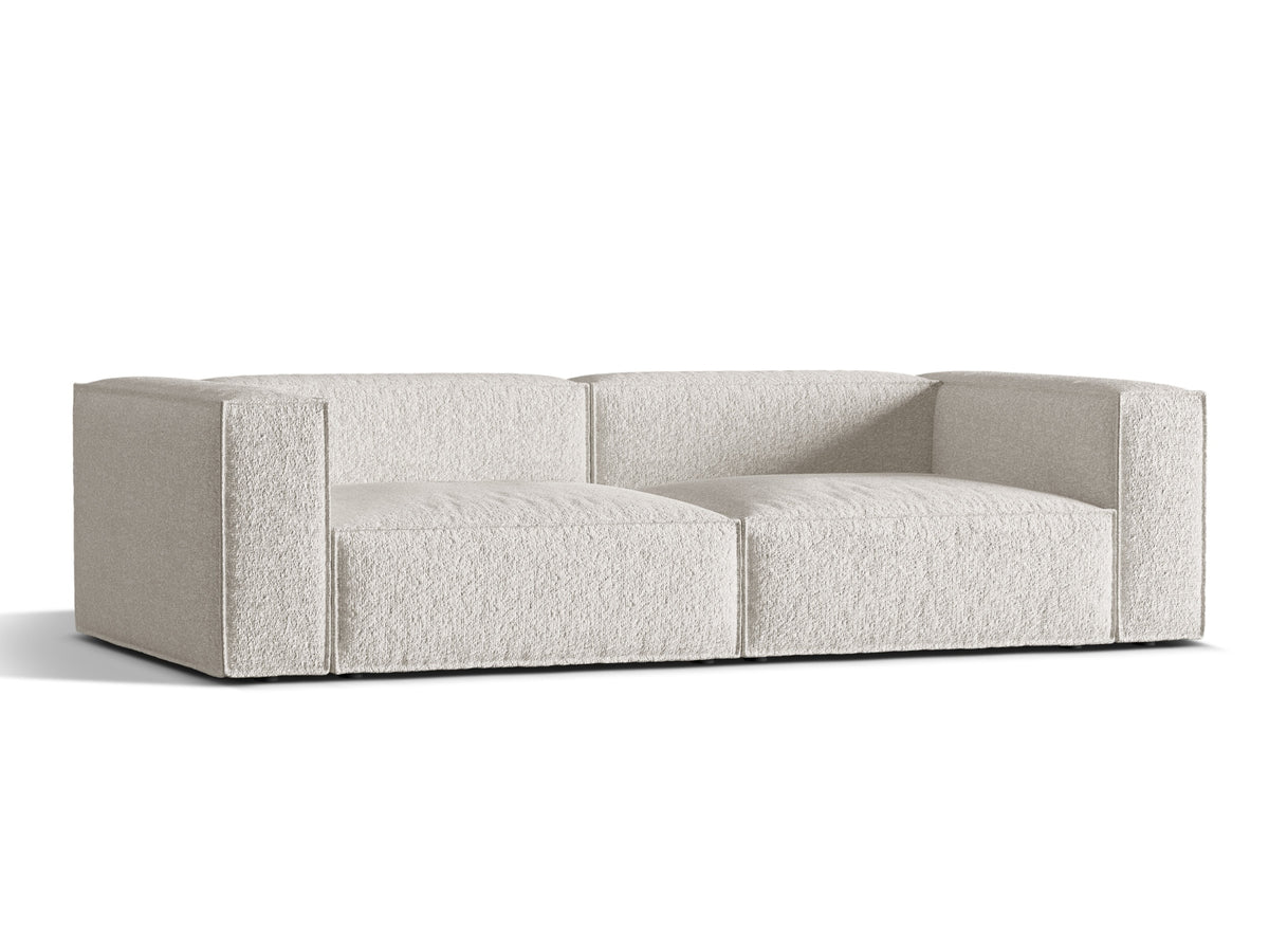 Nuria Sofa 5 Sitzer in Grey Beige Melange-Monet präsentiert im Onlineshop von KAQTU Design AG. Sofa ist von Micadoni