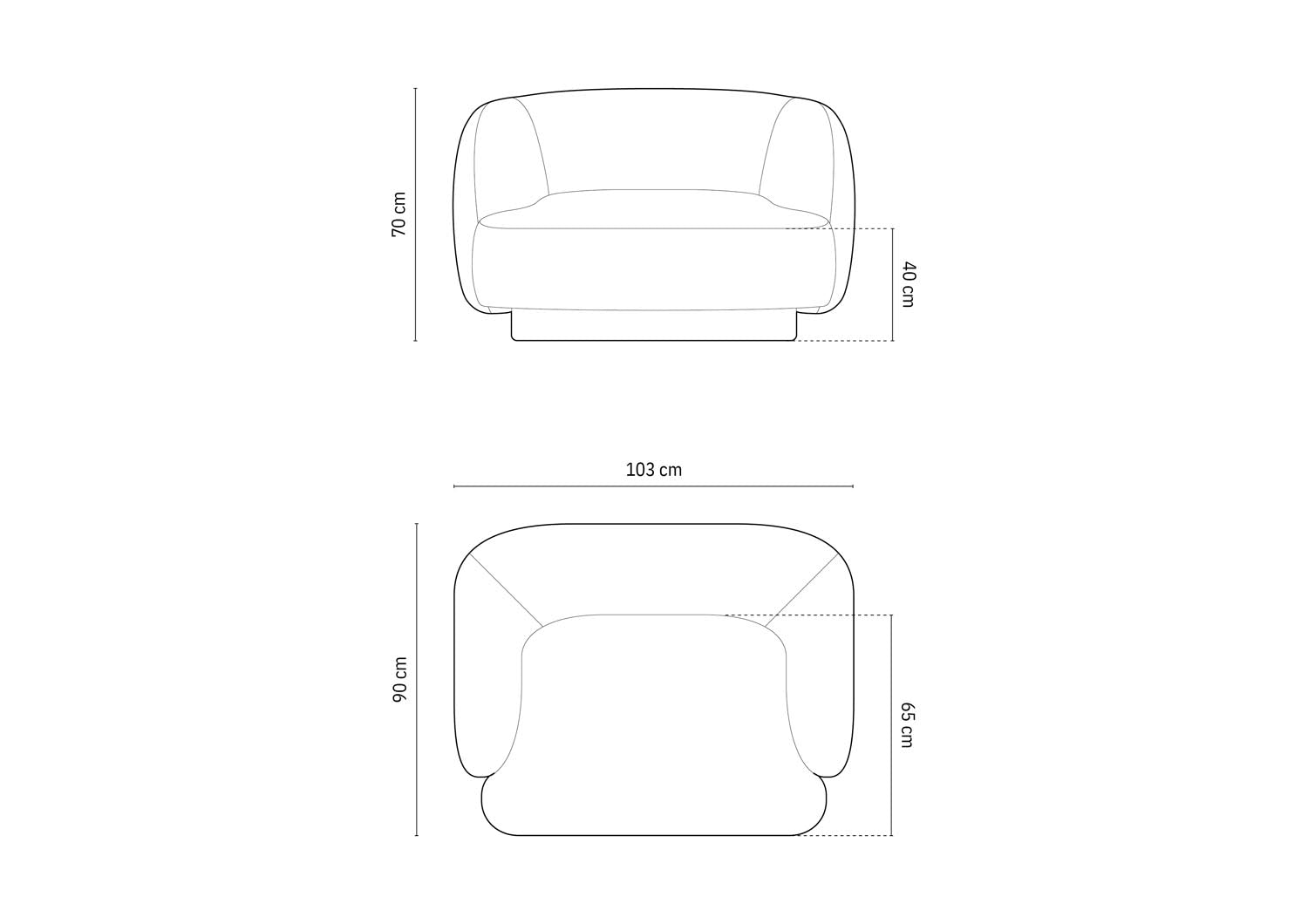 Entdecken Sie den eleganten Miley Boucle Sessel von Micadoni – stilvoll, komfortabel und perfekt für jedes Zuhause. Ideal zum Entspannen!