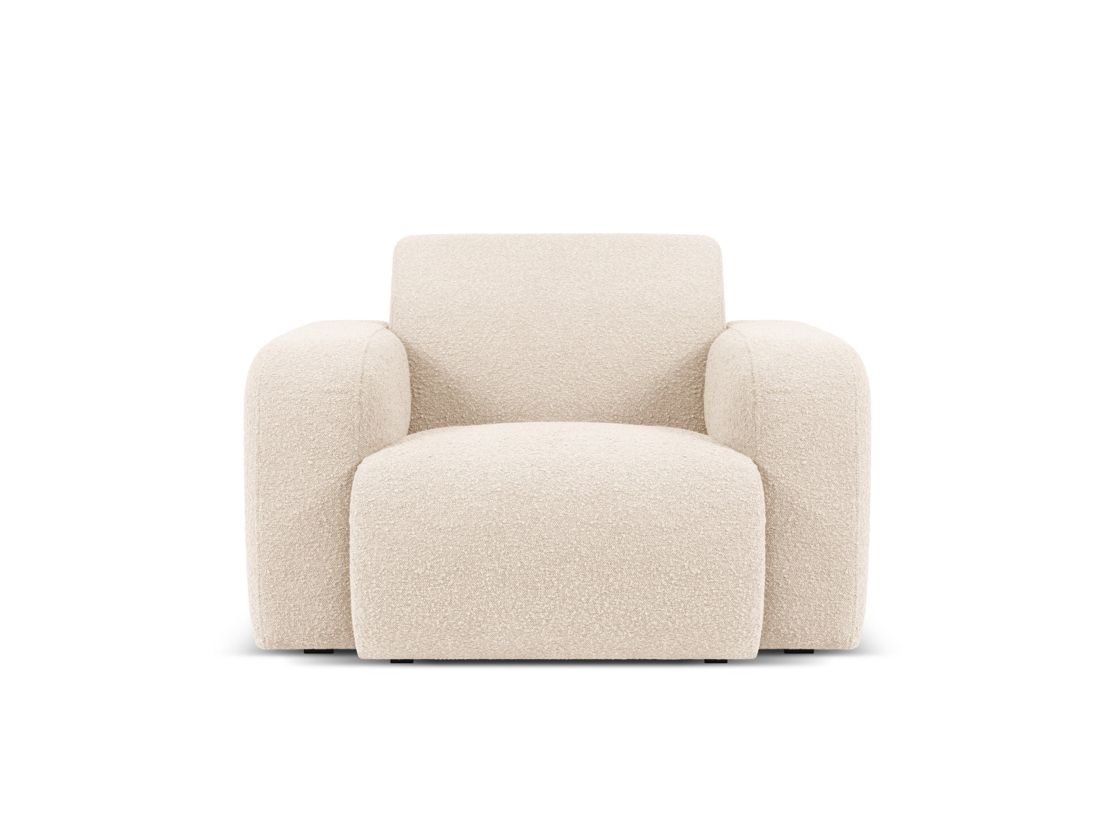 Molino Boucle Sessel 1 Sitz in Beige präsentiert im Onlineshop von KAQTU Design AG. Sessel ist von Micadoni