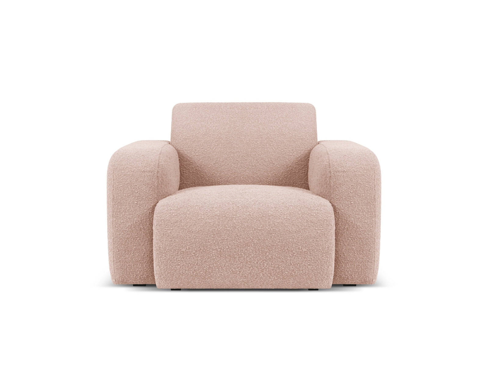 Molino Boucle Sessel 1 Sitz in Powder Pink präsentiert im Onlineshop von KAQTU Design AG. Sessel ist von Micadoni