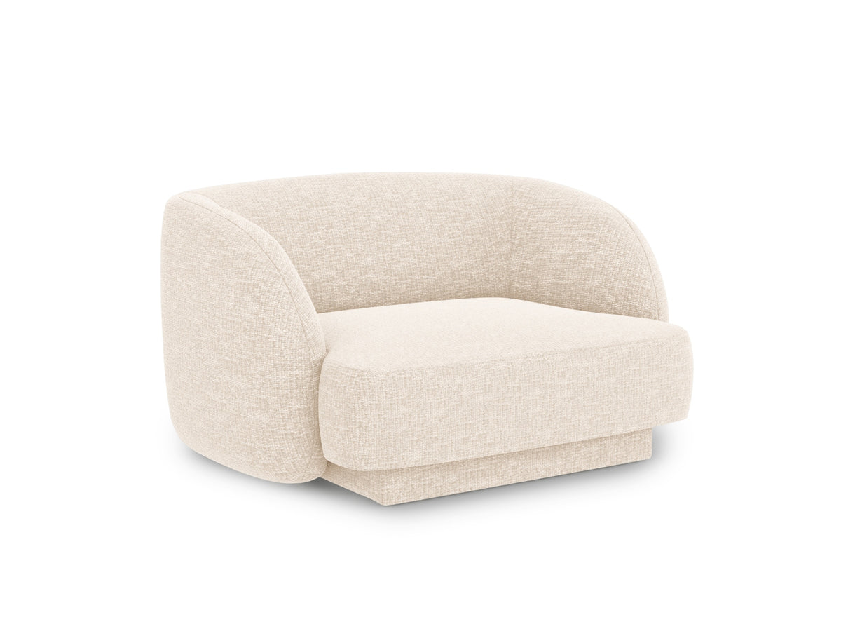 Miley Sessel 1 Sitz in Light Beige-Haga präsentiert im Onlineshop von KAQTU Design AG. Sessel ist von Micadoni