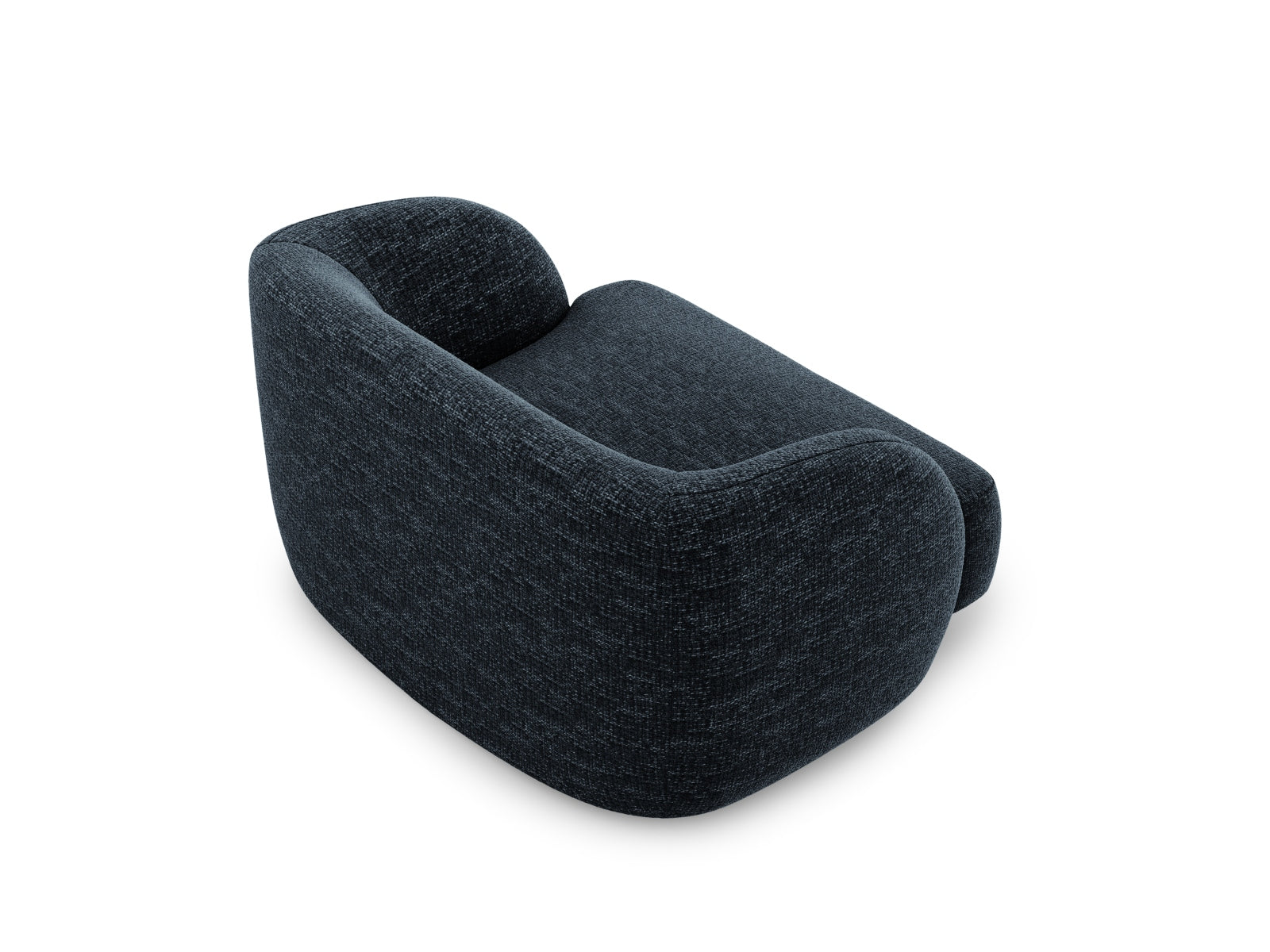 Moderner Miley Sessel in Royal Blue-Haga, perfekt für gemütliche Ecken. Bequem und stilvoll, ideal für jedes Zuhause.