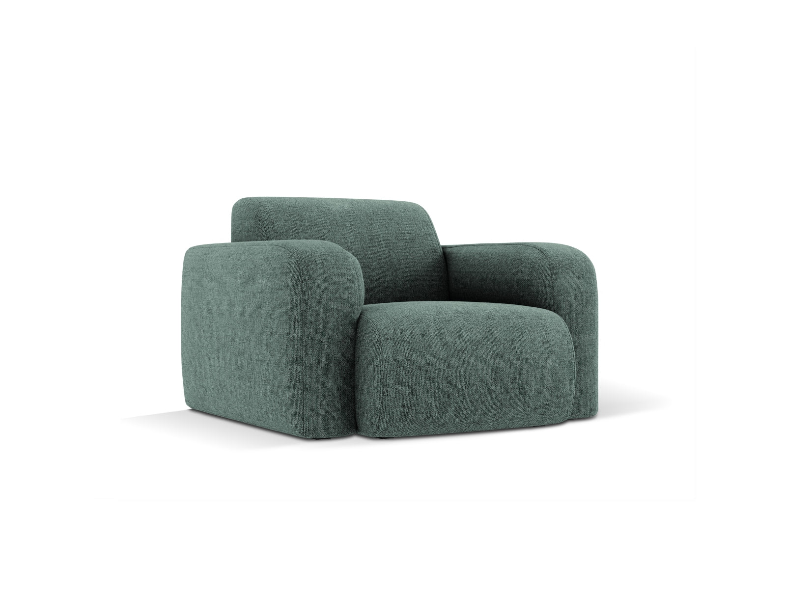 Erleben Sie den Molino Sessel 1 Sitz von Micadoni – ein eleganter, bequemer Sessel, der Ihr Zuhause stilvoll ergänzt und nachhaltig produziert ist.