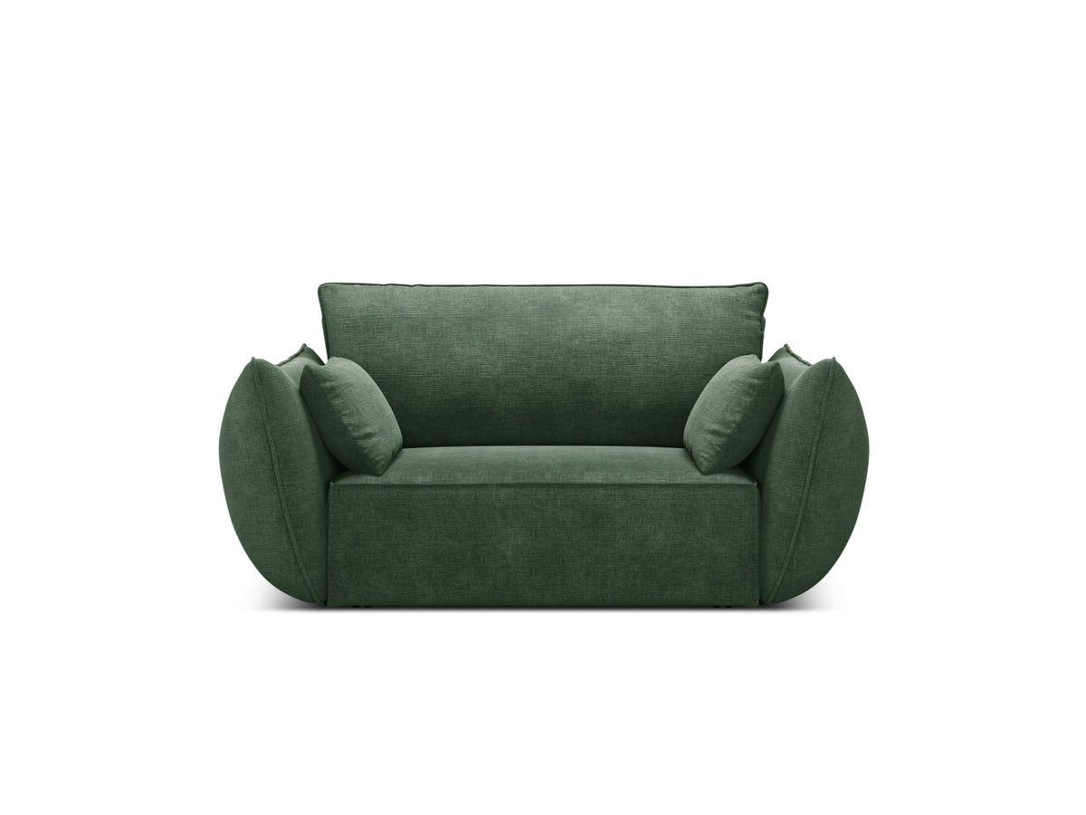 Kaelle Sessel 1 Sitz in Bottle Green-Over The Horizon präsentiert im Onlineshop von KAQTU Design AG. Sessel ist von Micadoni