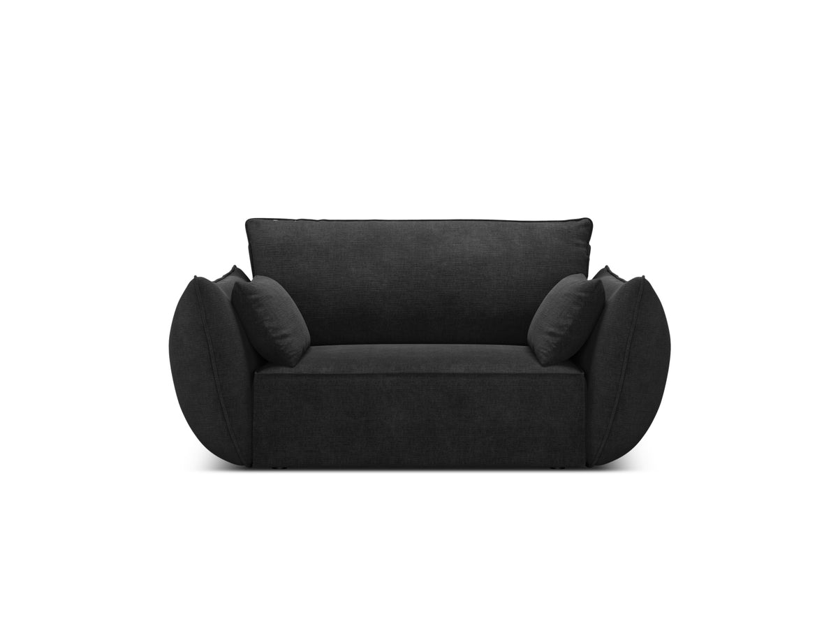 Kaelle Sessel 1 Sitz in Black-Over The Horizon präsentiert im Onlineshop von KAQTU Design AG. Sessel ist von Micadoni