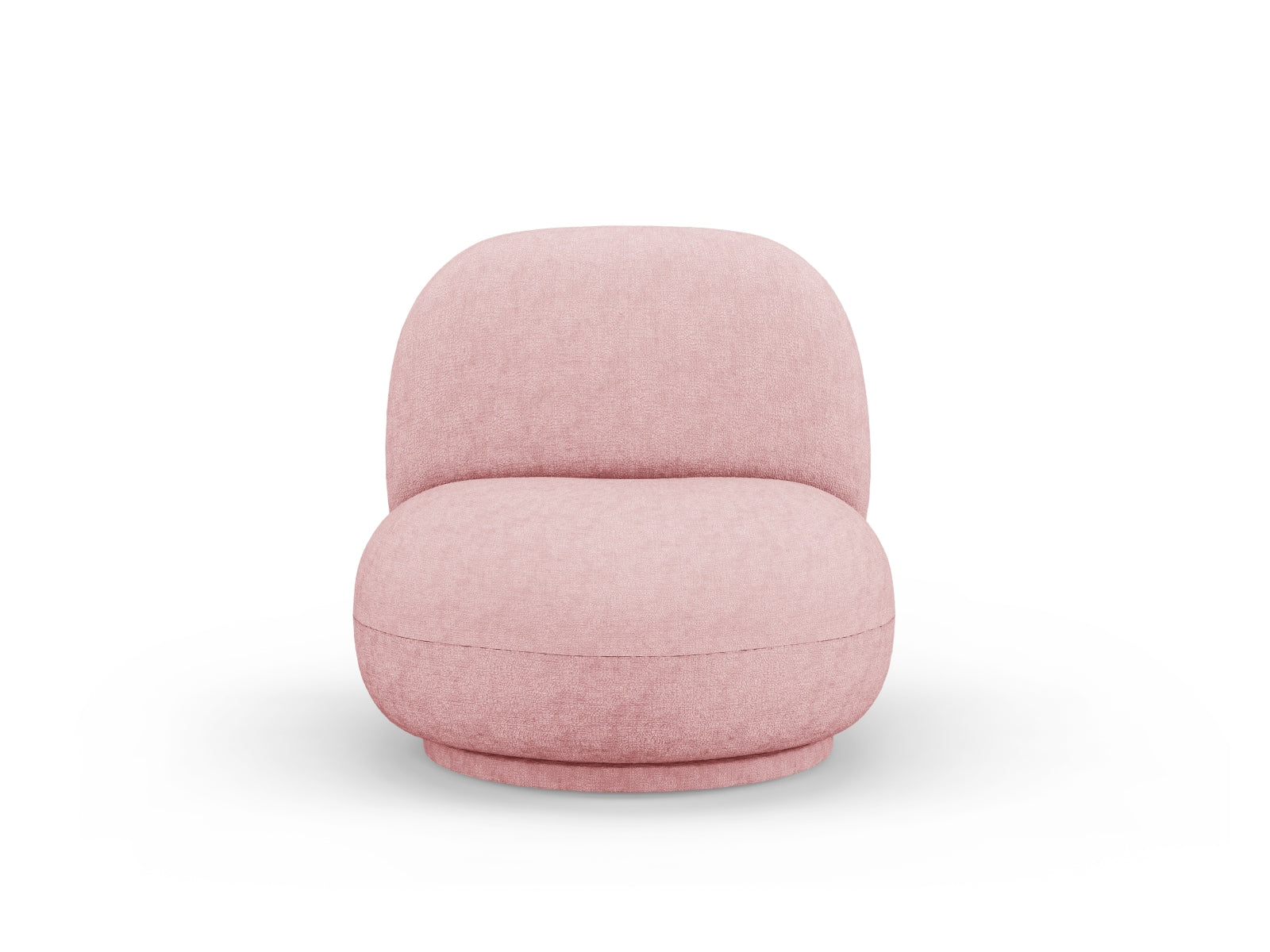 Chuck Swivel Armchair 1 Sitzer in Pink-Perfect Harmony präsentiert im Onlineshop von KAQTU Design AG. Drehsessel ist von Micadoni