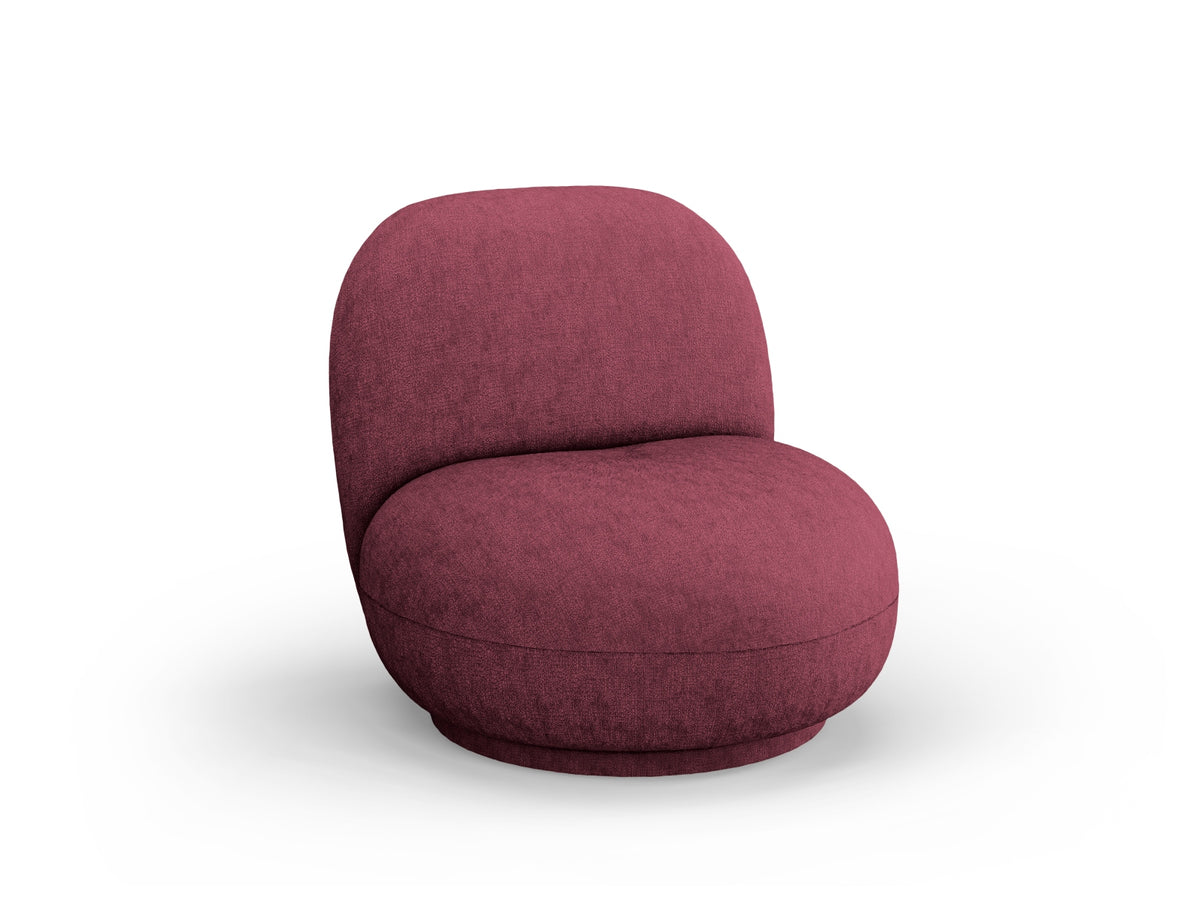 Chuck Swivel Armchair 1 Sitzer in Cherrywood-Perfect Harmony präsentiert im Onlineshop von KAQTU Design AG. Drehsessel ist von Micadoni