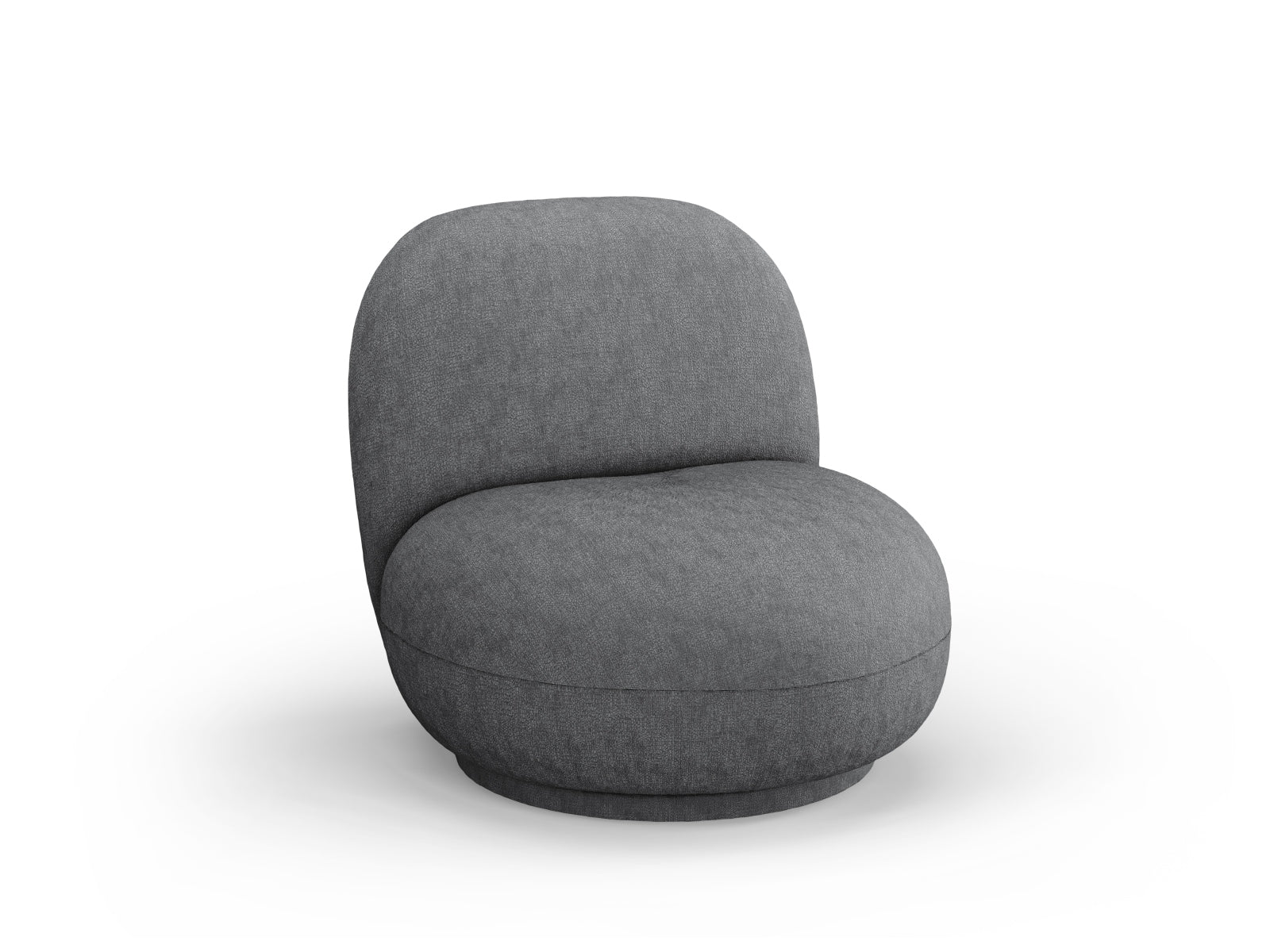 Entdecken Sie den Chuck Swivel Armchair 1 Sitzer von Micadoni – stilvoller Drehstuhl aus hochwertigem Boucle, perfekt für Ihr modernes Wohnambiente.