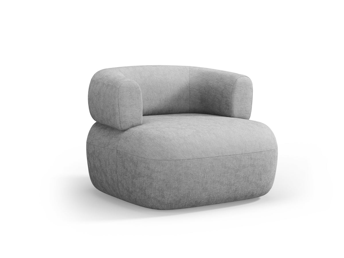Jenny Sessel 1 Sitz in Silver-Perfect Harmony präsentiert im Onlineshop von KAQTU Design AG. Sessel ist von Micadoni