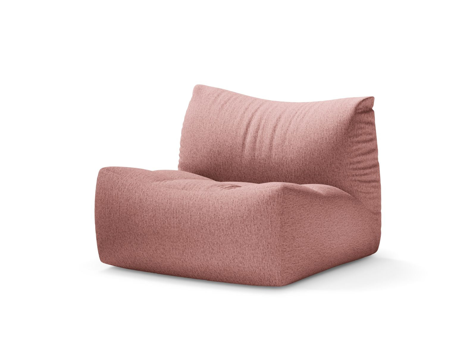 Eleganter 1-Sitzer Sessel Tove in sanftem Pink, ideal für stilvolle Wohnräume. Hochwertige Verarbeitung von Micadoni.