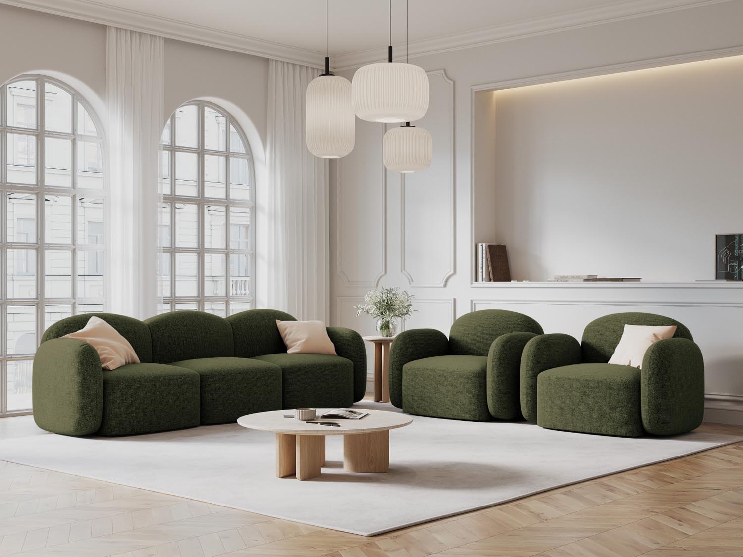 Erleben Sie den stilvollen Blair Sessel 1 Sitzer von Micadoni. Hochwertiger Velours und modernes Design machen ihn zum perfekten Blickfang für Ihr Zuhause.