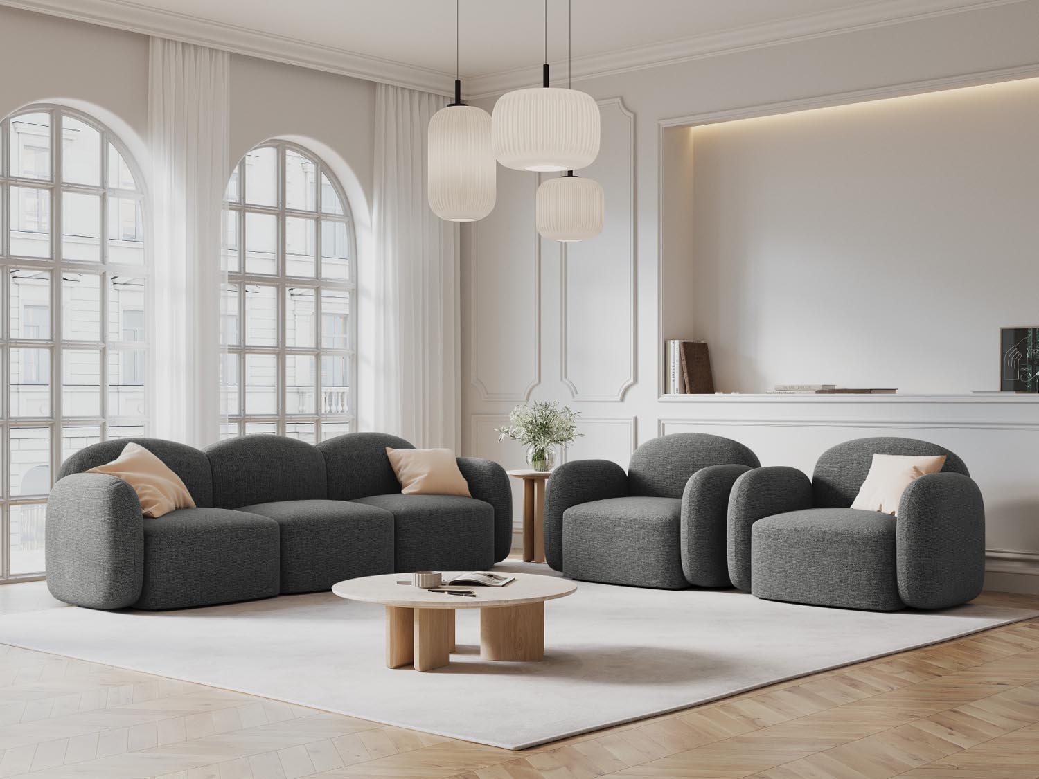 Entdecken Sie den eleganten Blair Sessel 1 Sitzer von Micadoni. Mit luxuriösem Velours und zeitgemässem Design wird er zum Highlight in jedem Raum.