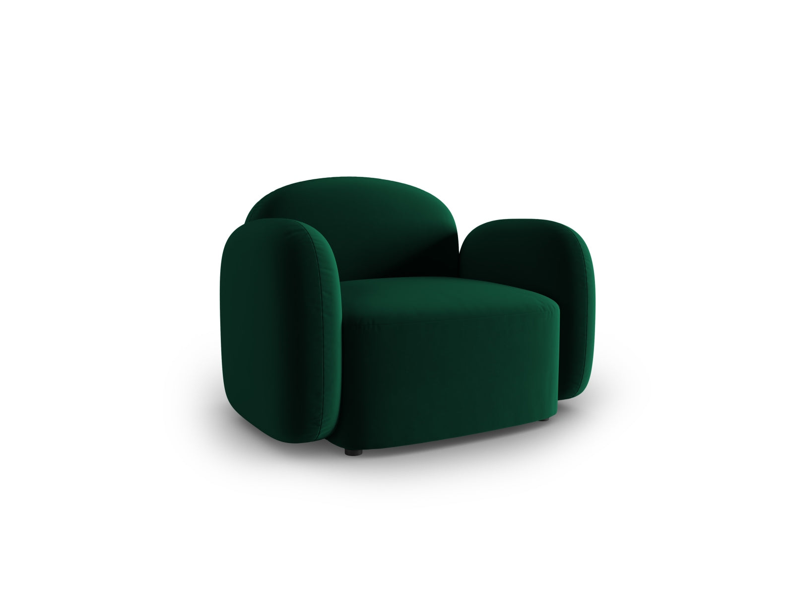 Entdecken Sie den Blair Velour Armchair von Micadoni – ein eleganter 1-Sitzer, der mit hochwertigem Velours und zeitgemässem Stil Ihr Zuhause bereichert.