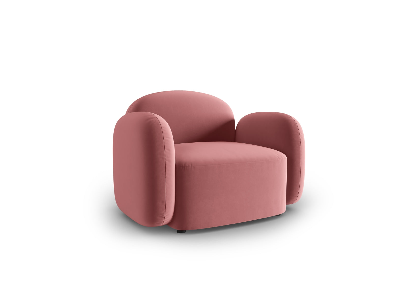 Entdecken Sie den Blair Velour Armchair von Micadoni – ein eleganter 1-Sitzer, der mit hochwertigem Velours und zeitgemässem Stil Ihr Zuhause bereichert.