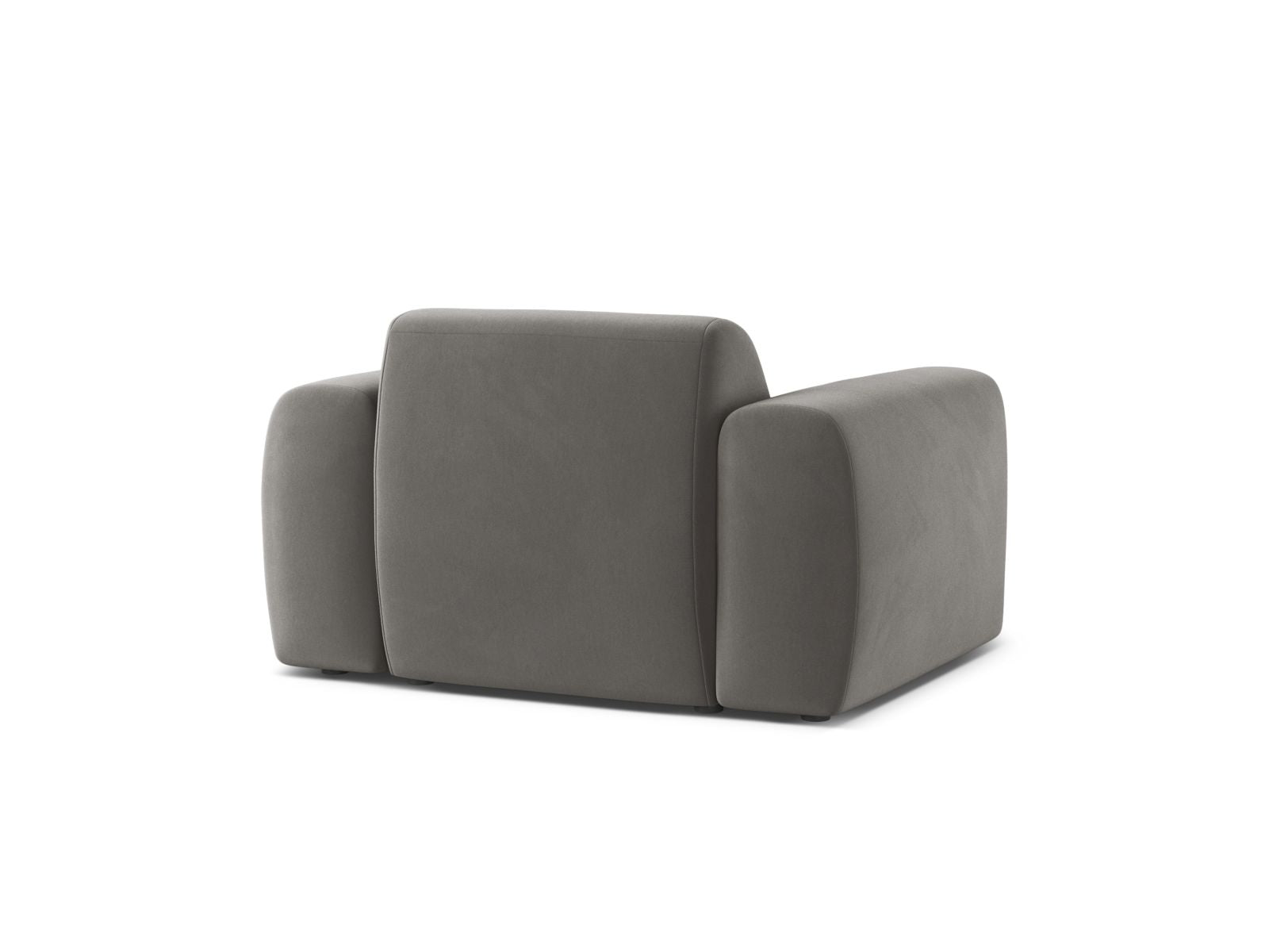 Eleganter 1-Sitzer Sessel Molino in zeitgemäßem Design, ideal für gemütliche Wohnräume und moderne Einrichtungsideen von Micadoni.