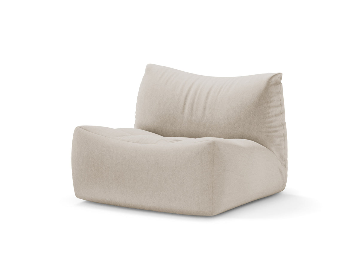 1-Sitzer Sessel Tove in Light Beige-Casino präsentiert im Onlineshop von KAQTU Design AG. Sessel ist von Micadoni