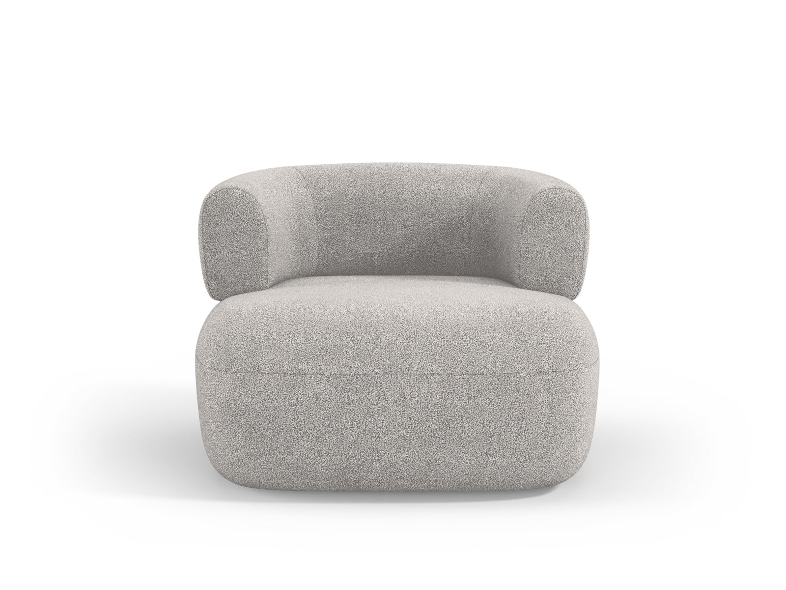 Jenny Sessel 1 Sitz in Light Grey-Now or Never präsentiert im Onlineshop von KAQTU Design AG. Sessel ist von Micadoni