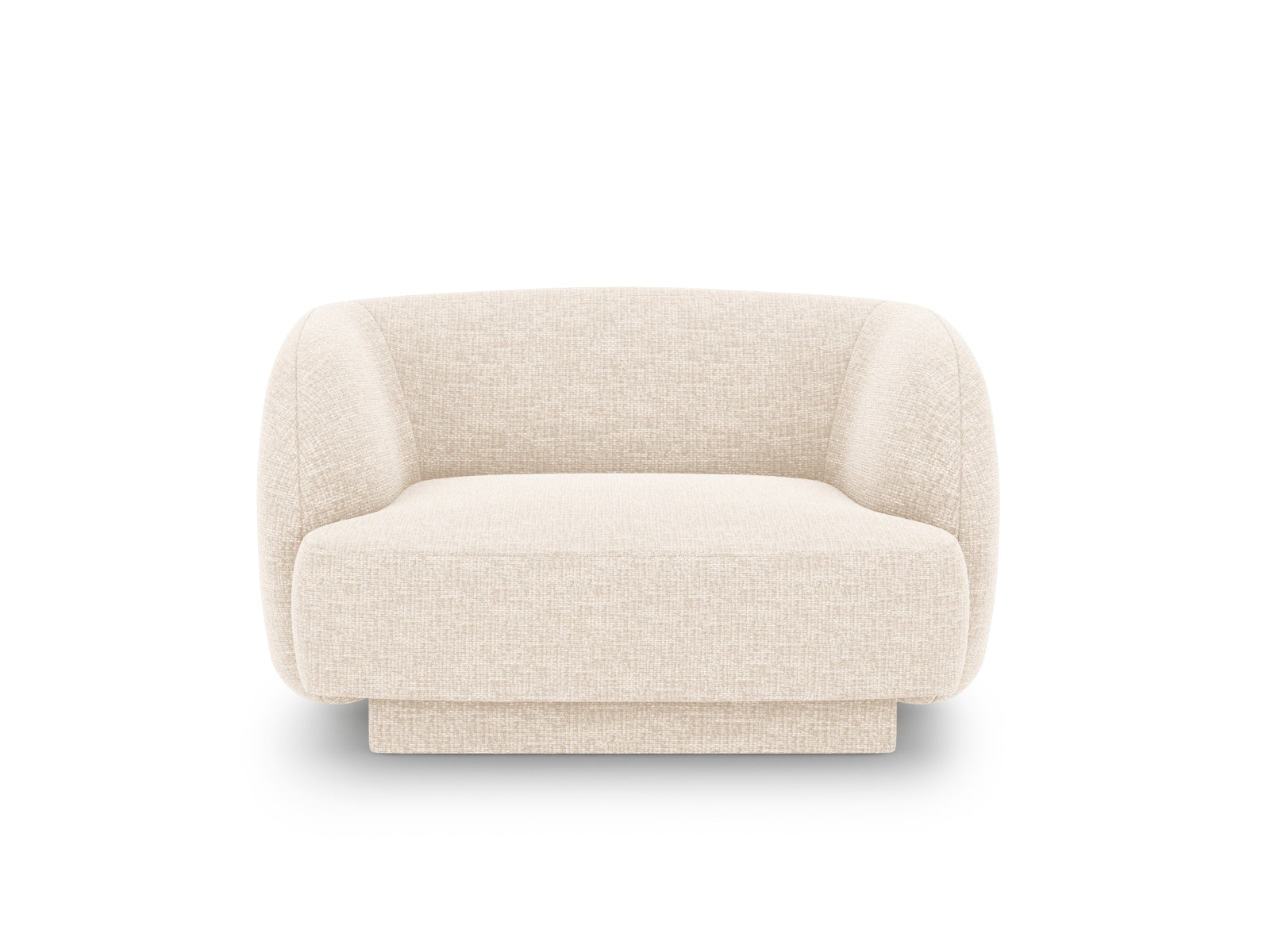 Miley Sessel 1 Sitz in Ivory-Eden präsentiert im Onlineshop von KAQTU Design AG. Sessel ist von Micadoni