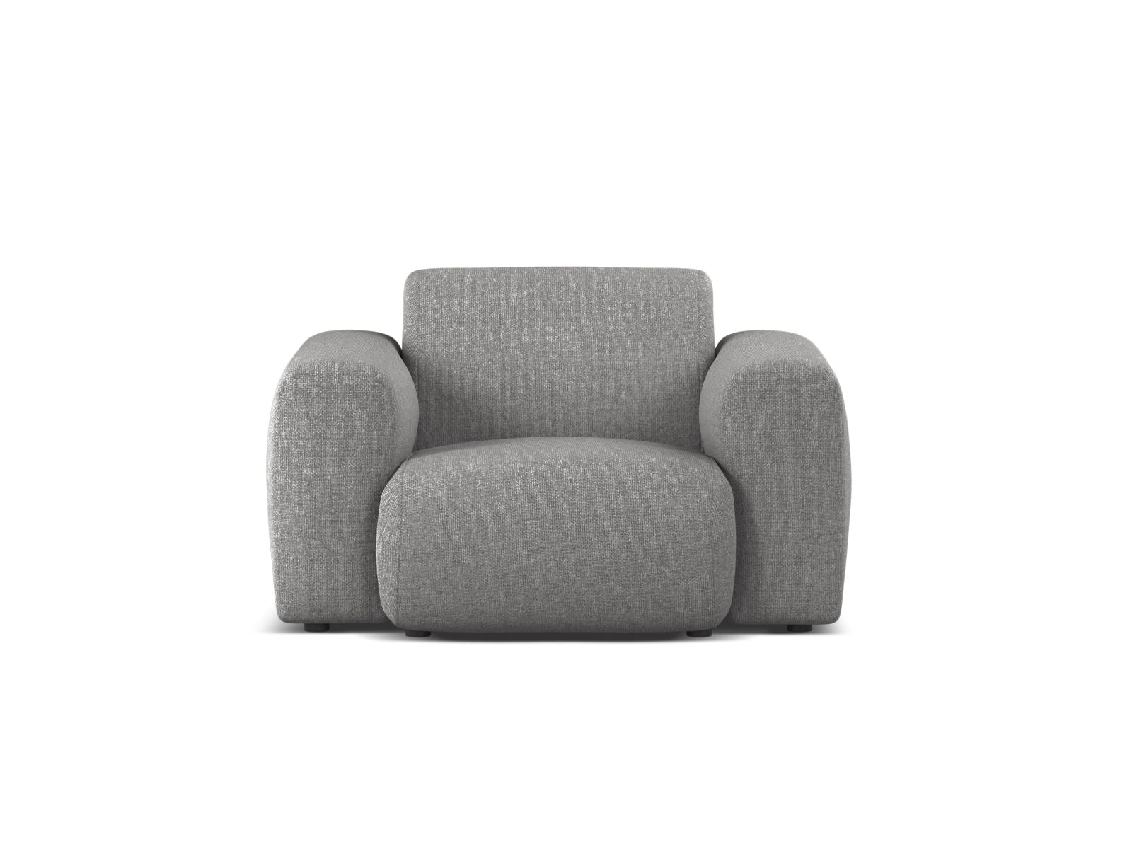 1-Sitzer Sessel Molino in Light Grey-Eden präsentiert im Onlineshop von KAQTU Design AG. Sessel ist von Micadoni
