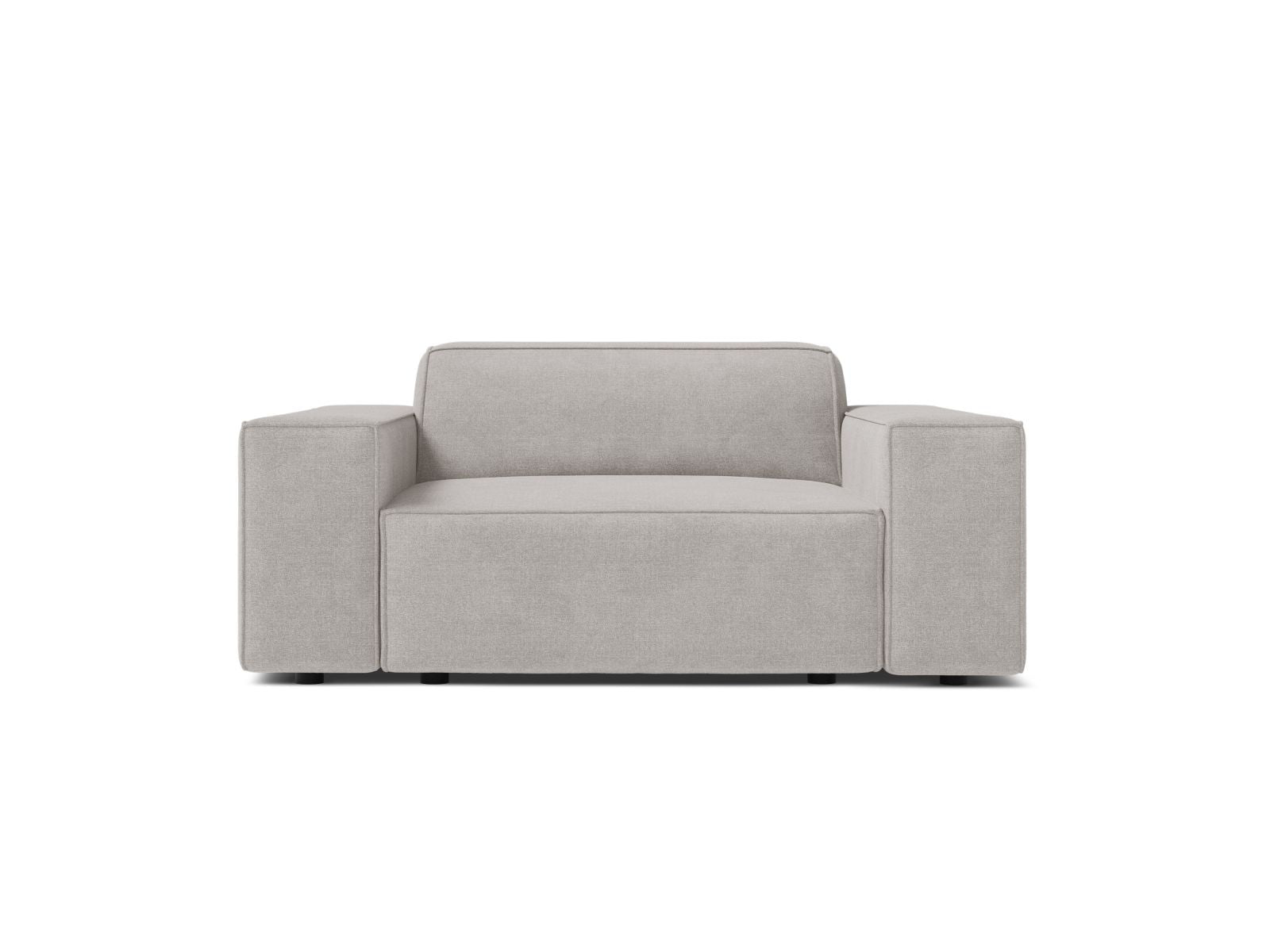 1-Sitzer Sessel Jodie in Light Grey-Liberty präsentiert im Onlineshop von KAQTU Design AG. Sessel ist von Micadoni