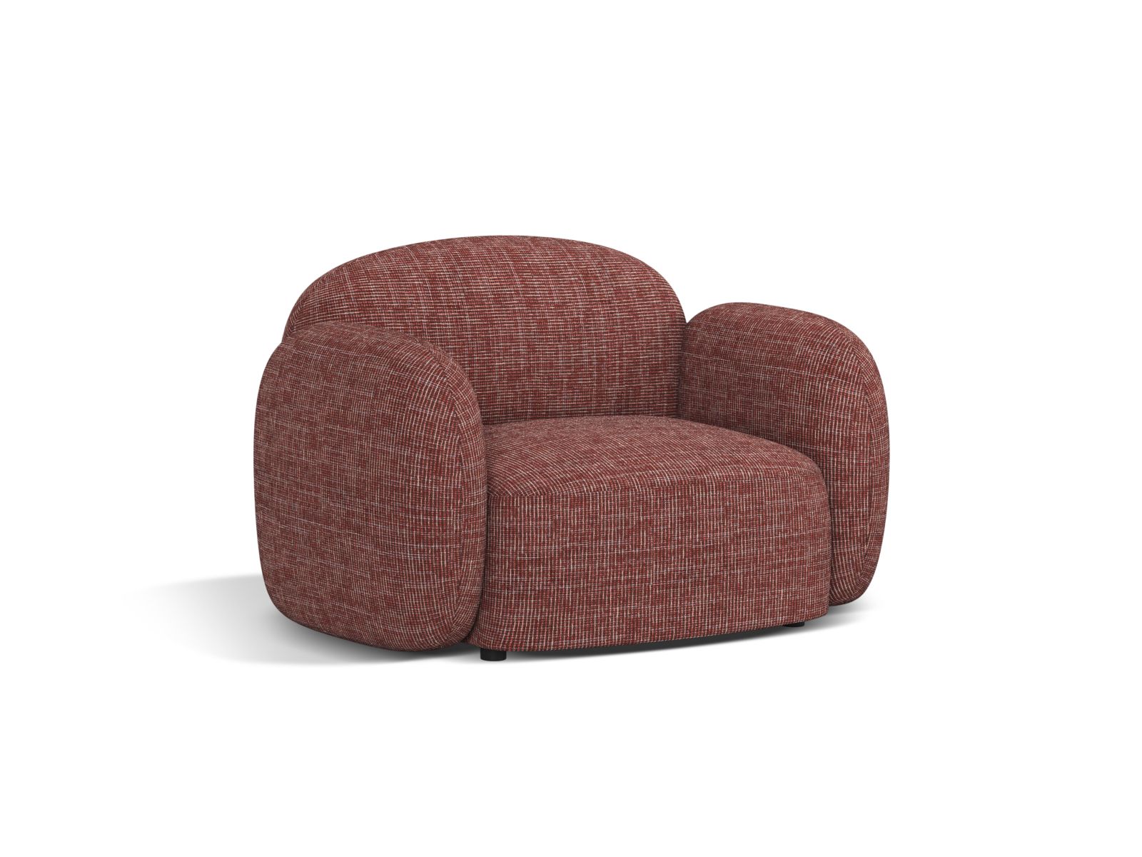 Eleganter 1-Sitzer Sessel Blair von Micadoni in stilvollem Design, ideal für moderne Wohnräume und gemütliche Leseecken.