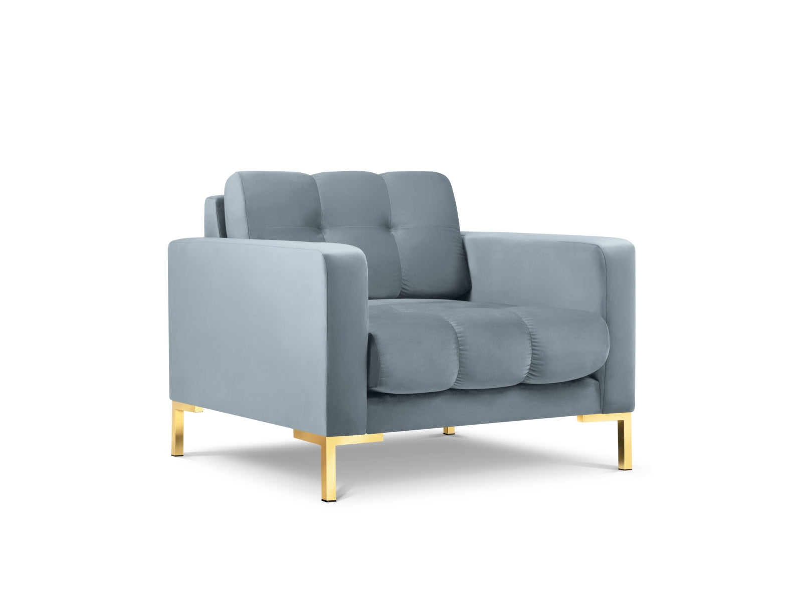 Erleben Sie den Mamaia Velour Sessel 1 Sitz von Micadoni – ein stilvolles Möbelstück, das Komfort und Eleganz in Ihr Zuhause bringt.