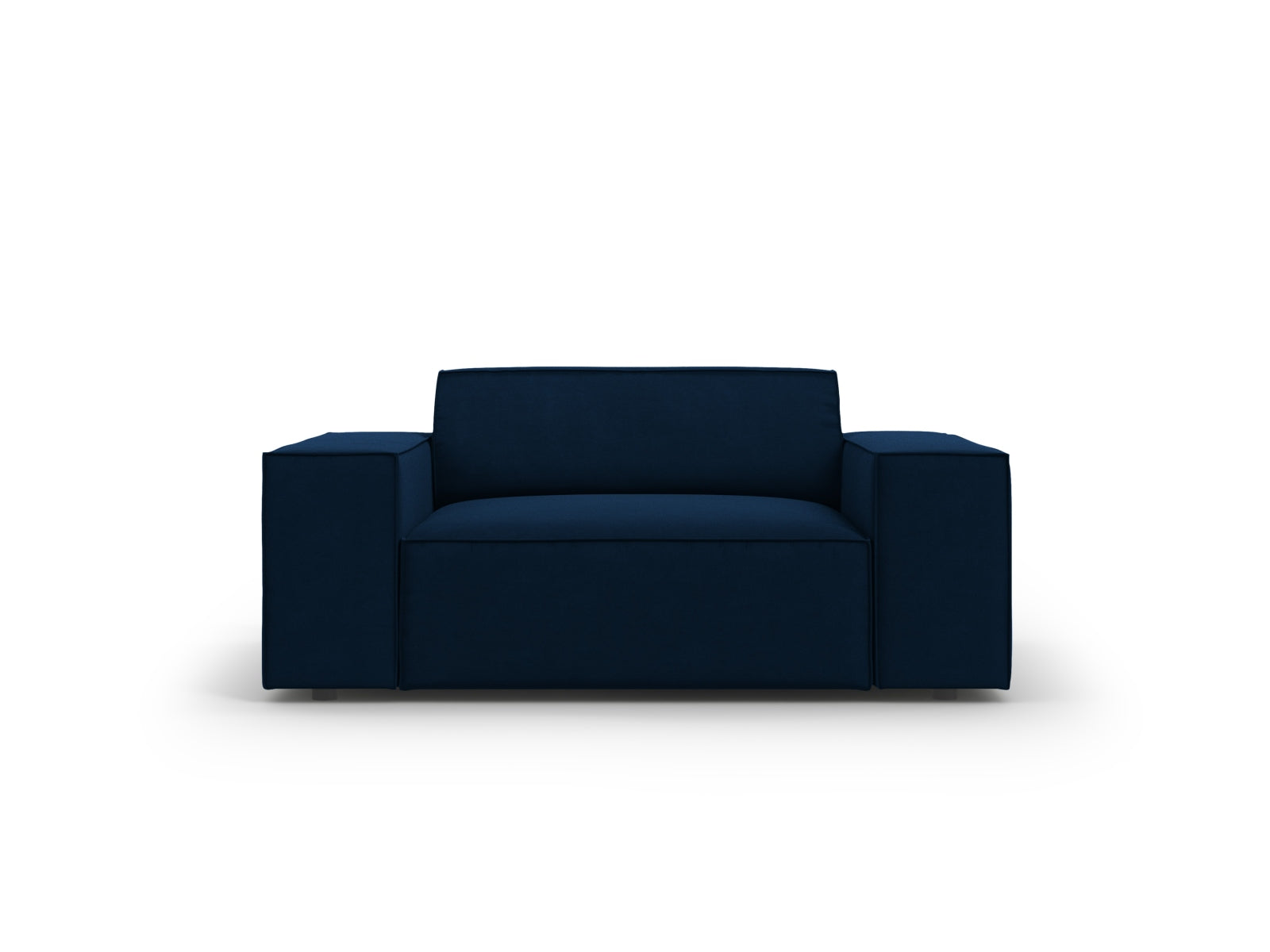 Jodie Velour Sessel 1 Sitz in Royal Blue-Bluvel präsentiert im Onlineshop von KAQTU Design AG. Sessel ist von Micadoni