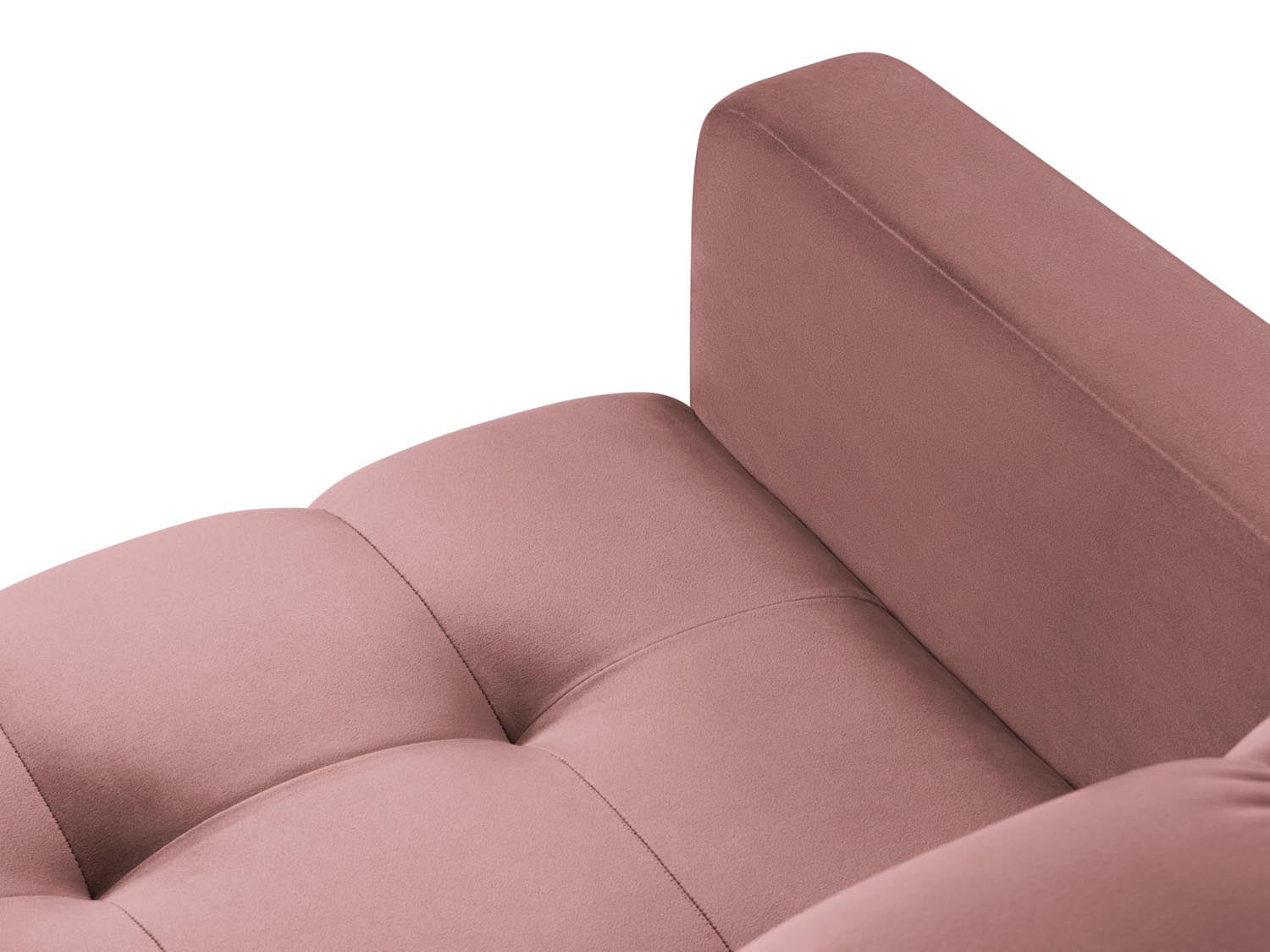 Stylischer Mamaia Velour Sessel in auffälligem Pink und Schwarz, perfekt für trendbewusste Wohnkonzepte und entspannende Auszeiten.
