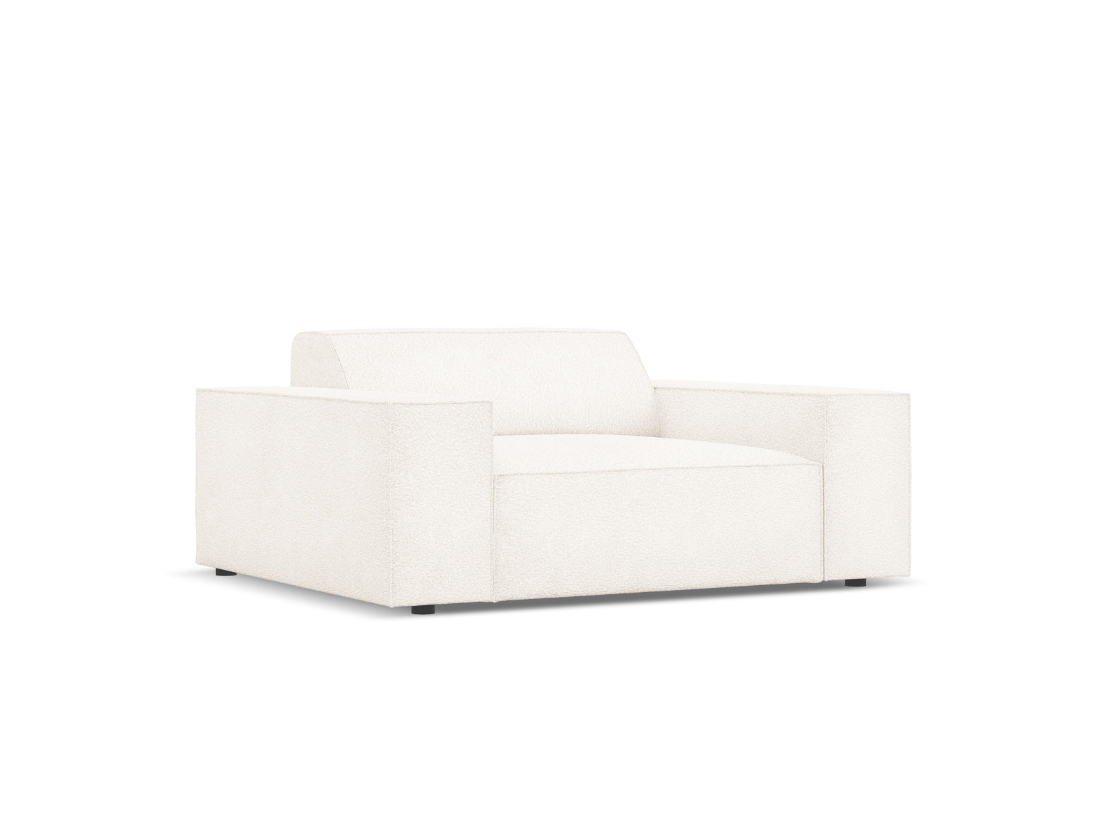 Entdecken Sie den eleganten Jodie Boucle Sessel 1 Sitz von Micadoni – der perfekte Mix aus Stil und Komfort für Ihr Zuhause.