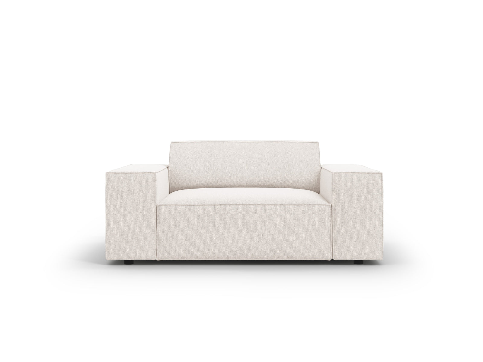 Jodie Sessel 1 Sitz in Light Beige-Megan präsentiert im Onlineshop von KAQTU Design AG. Sessel ist von Micadoni