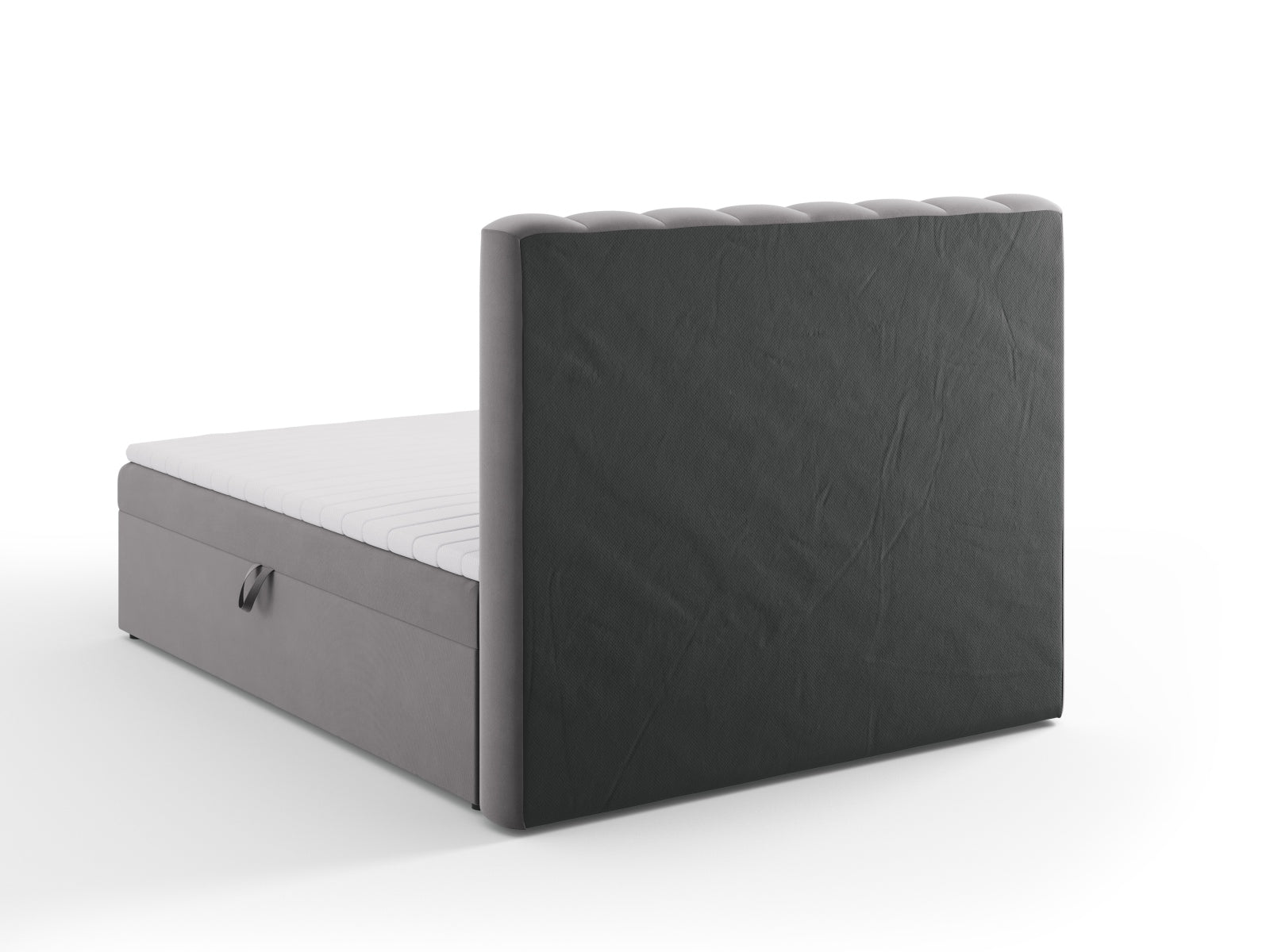 Erleben Sie ultimativen Schlafkomfort mit dem Kelp Boxspring Bett Set von Micadoni: elegantes Kopfteil, robuste Boxspring und luxuriöse Matratze mit Topper.