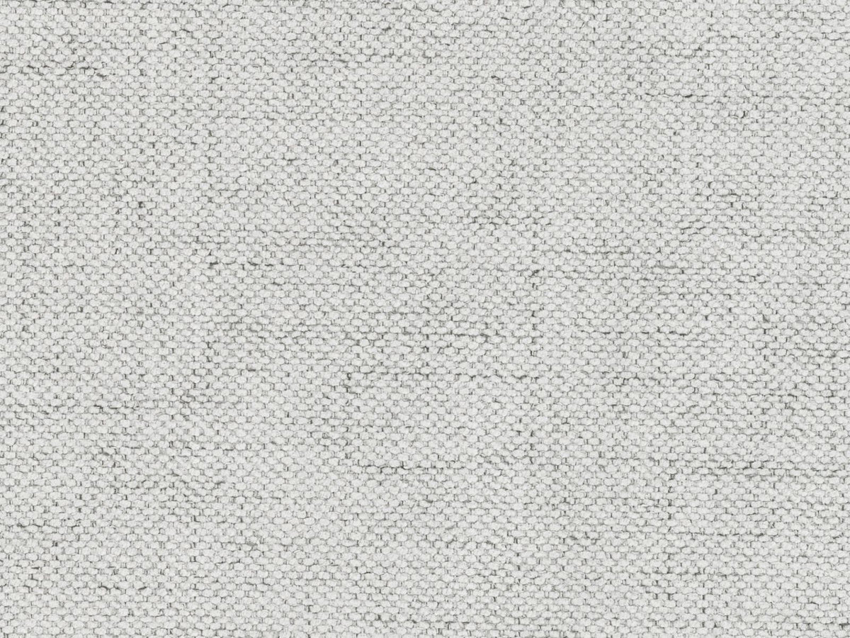 Linea Bett mit Kopfteil von Micadoni mit Stoffbezug und schwarzen Kunststoffbeinen