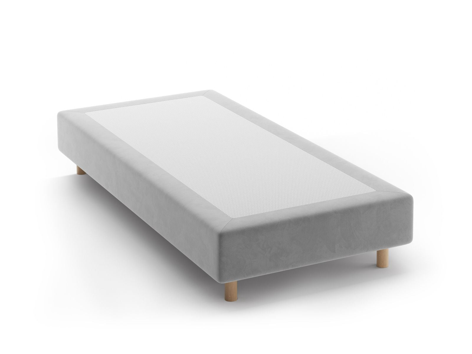 Bettgestell Whale 90cm in Light Grey-Paris präsentiert im Onlineshop von KAQTU Design AG. Bettgestell ist von Micadoni