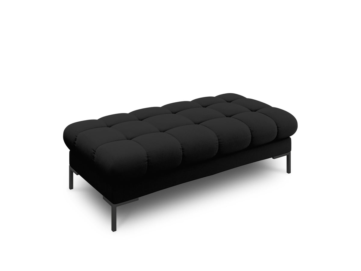Mamaia Bank 2 Sitzer in Black/Schwarz-Neve präsentiert im Onlineshop von KAQTU Design AG. Sitzbank ist von Micadoni