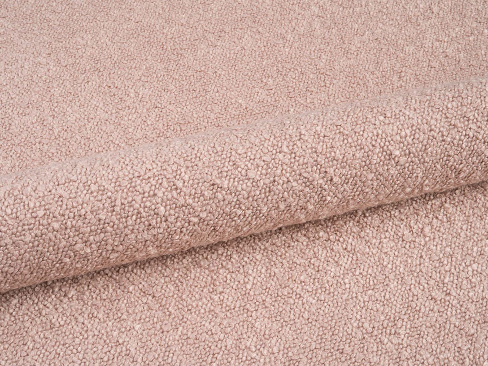 Stilvolles Aveline Bett mit 140 cm Kopfteil in zartem Powder Pink, perfekt für gemütliche und moderne Schlafräume.