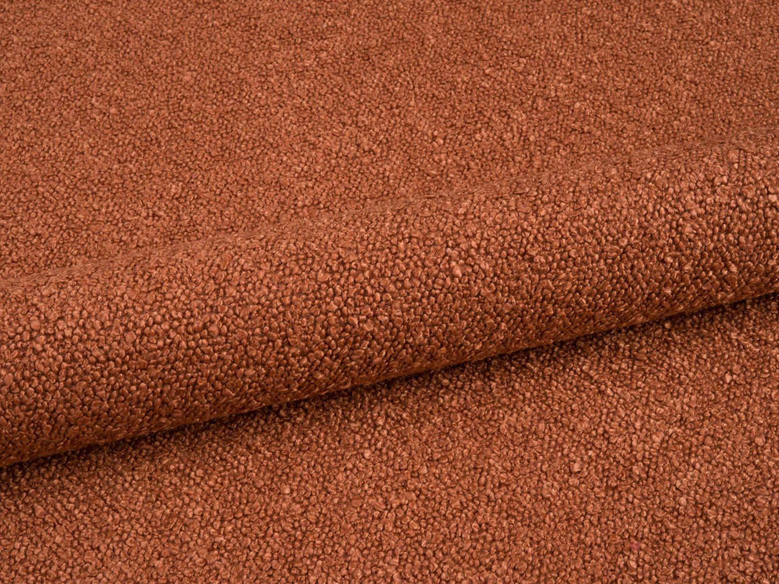 Stylisches Aveline Bett mit 140 cm Kopfteil in sanftem Terracotta, perfekt für ein gemütliches und zeitgemäßes Schlafzimmerambiente.
