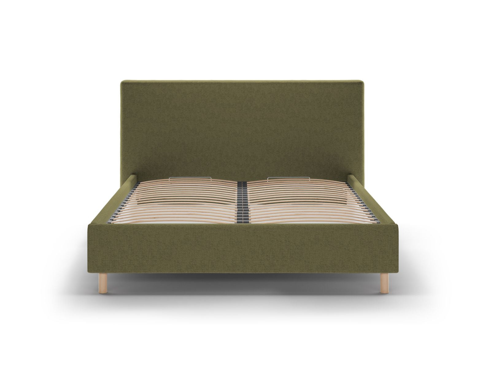 Elegantes Eloise Bett mit praktischem Stauraum und stilvollem Kopfteil in 140 cm Breite, ideal für moderne Schlafzimmer.