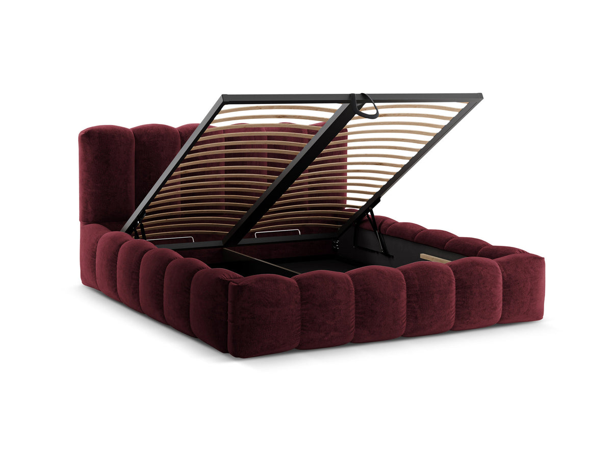 Lupine Bett mit Stauraum und Headboard 140cm in Cherrywood-Perfect Harmony präsentiert im Onlineshop von KAQTU Design AG. Bett ist von Micadoni