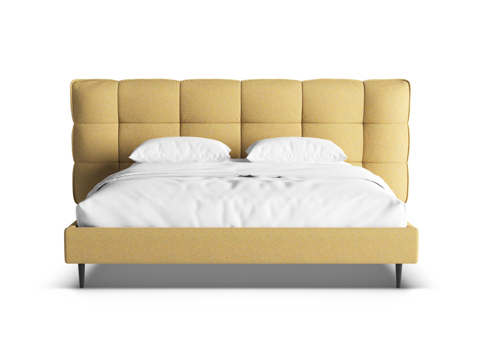 Stylisches Eric Bett in 140 cm mit praktischem Stauraum und ansprechendem Kopfteil, ideal für moderne Schlafzimmer.