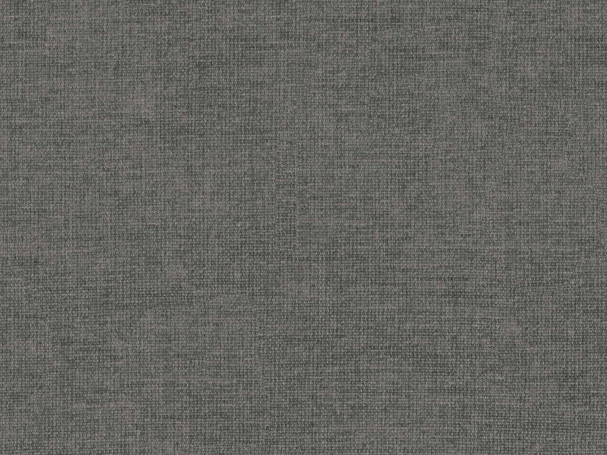 Aveline Bett mit gepolstertem Kopfteil, Stoffbezug Wind, schwarze Holzbeine, Bettgestell aus Möbelplatte und Sperrholzlatten, Grösse 140 x 200 cm.