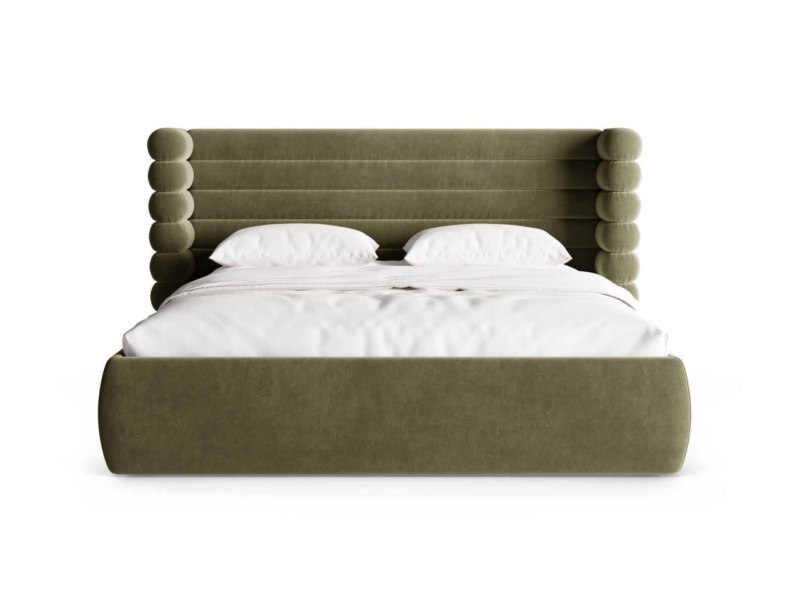 Elegantes Mount Bett mit praktischem Stauraum und stilvollem Kopfteil in 140cm Breite, ideal für moderne Schlafzimmer.
